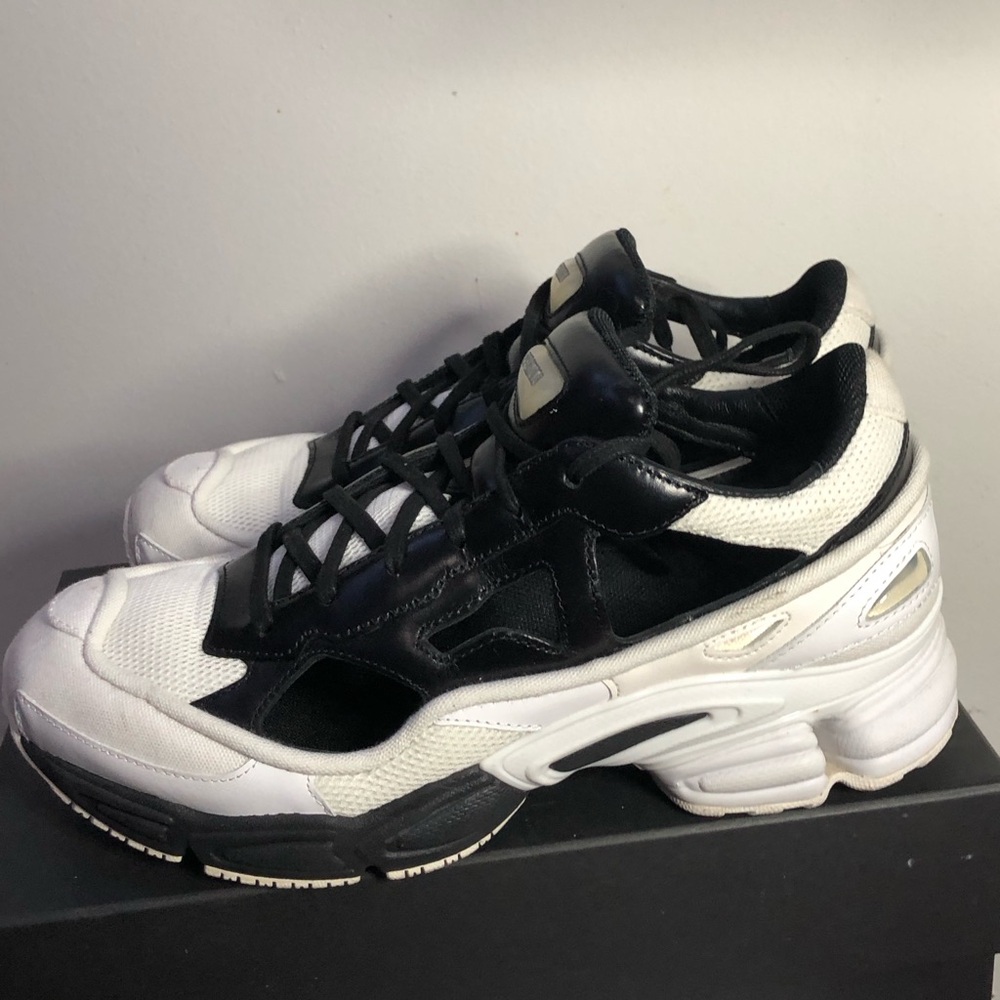 adidas Women's Sneakers - Black and White - Picture 3 of 6